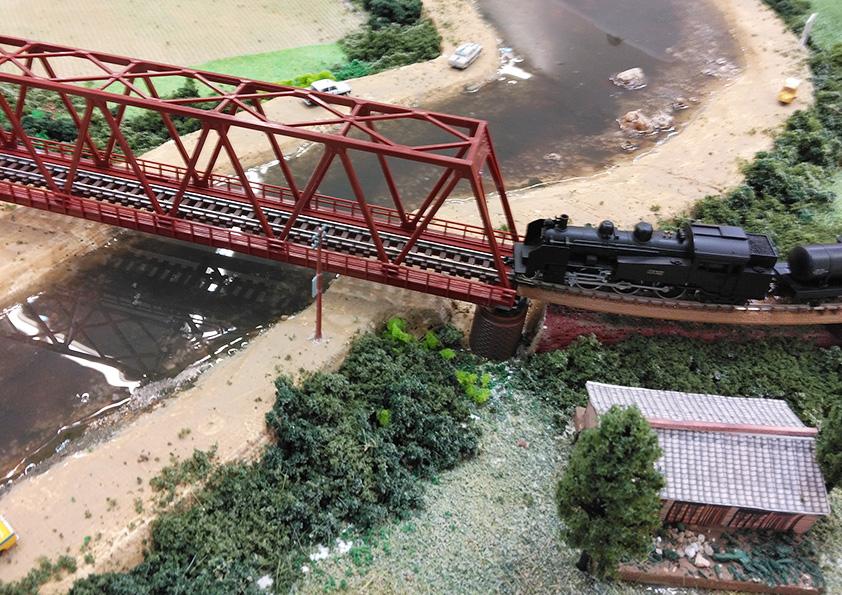函館市電末広町界隈　市電の走る街　 鉄道ジオラマ　Nゲージ 展示台 鐡道物語2026 動輪の軌跡とNゲージ鉄道模型博｜九州芸文館（筑後広域